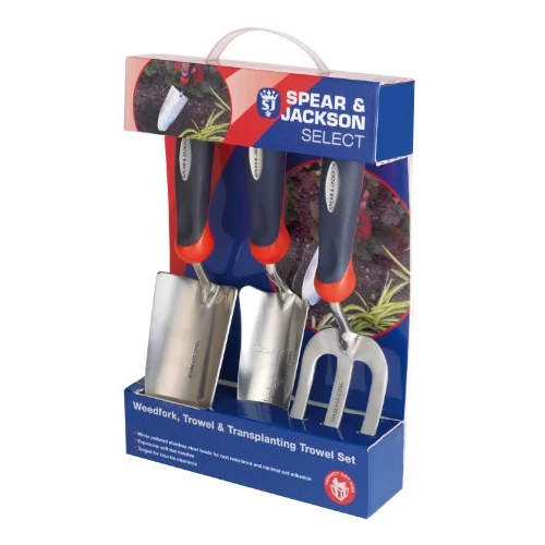 Limited-time offer: Spear & Jackson SELECT3PS Select Stainless Steel 3 Piece Set from 22.90 £ to 22.90 £ (save 0.00%)