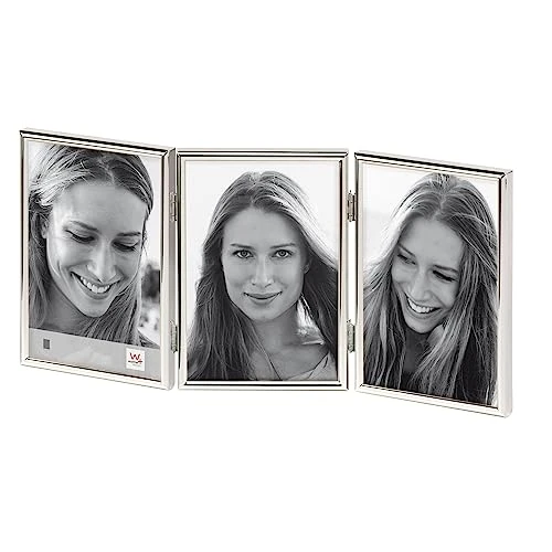 Offerta a tempo: walther design Cornice Argento 3X 13x18 cm Chloe Cornice per Ritratto WD338S - 35% da 28.49 € a 18.49 €