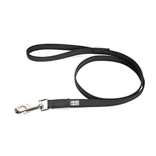 Zeitlich begrenztes Angebot: IDC Color & Gray gumierte Leine, 14 mm x 2 m mit Schlaufe, Schwarz-Grau von 8.99 € auf 8.99 € (0.00% Rabatt)