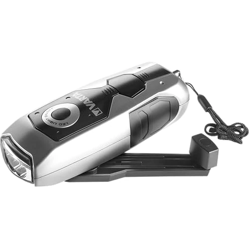 Offerta a tempo: Varta 17680101401 Torcia LED a mano DYNAMO portatile LED con carica a dinamo, 28 Lumen, 100% Resistente agli urti e idrorepellente, batteria ricaricabile - 33% da 12.99 € a 8.71 €