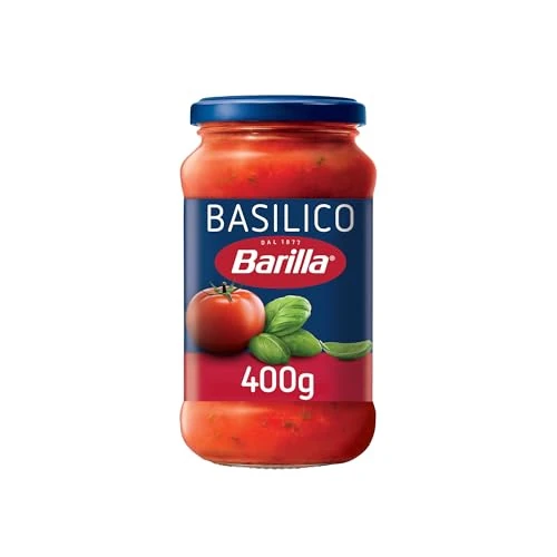 Offerta a tempo: Barilla Sugo al Pomodoro e Basilico 100% Italiano, Sugo Pronto per Pasta, 400 g - 30% da 2.41 € a 1.68 €