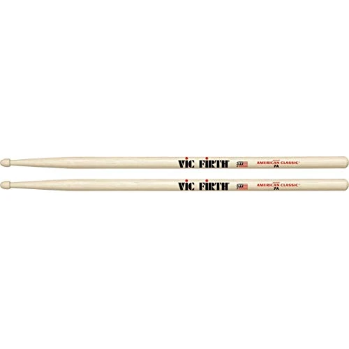 Vic FIrth - Baquetas American Classic 7A - Nogal americano - Punta de madera