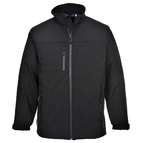 Tijdelijke aanbieding: Portwest TK50 Softshell Jack 3 (3L), Zwart, Grootte XL van 56.47 EUR naar 56.47 EUR (korting 0%)