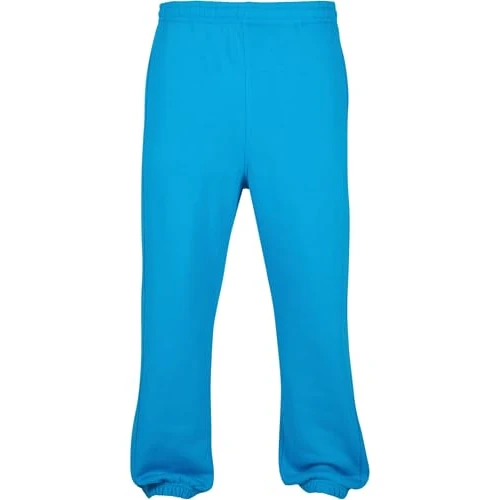 Urban Classics Sweatpants, Pantalon De Sport Coupe Large Homme, Bleu (Turquoise), Taille L