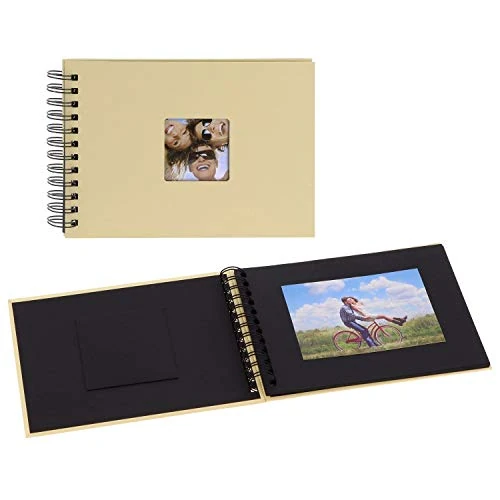 Offre limitée : walther design Album Photo crème 23 x 17 cm Album Spirale avec découpe de Couverture, Fun SA-109-H de 10.07 € à 10.07 € (0.00% de remise)