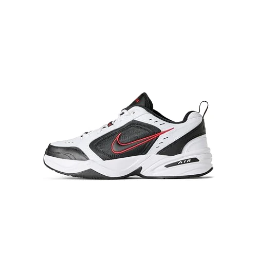 Oferta limitada: NIKE Air Monarch IV, Zapatillas de Gimnasia Hombre, Blanco White Black Varsity Red 101, 44 EU de 74.95 € a 62.26 € (ahorro 17%)