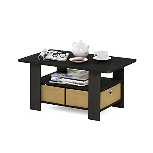 Offerta a tempo: Furinno Tavolini, Espresso/Brown - 58% da 64.99 € a 27.19 €