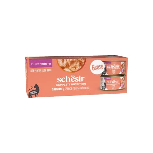Schesir Natuurlijke zalm 85gD