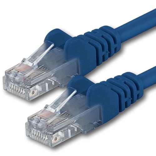 Limited offer: 1aTTack.de 5m - blue - 1 piece - CAT.6 CAT6 Ethernet LAN network cable 1000 Mbit/s patch cable from 7.95 EUR to 7.70 EUR (save 3%)