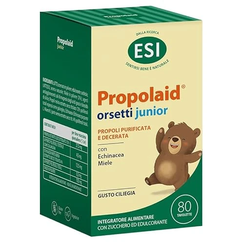 Offerta a tempo: ESI Propolaid PropolBaby Orsetti Masticabili - 29% da 9.80 € a 6.99 €