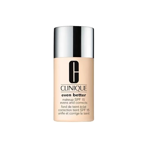 Offerta a tempo: Clinique Even Better Makeup Medium Coverage Foundation Broad Spectrum SPF 15 fondotinta modulabile | Uniforma il tono e riduce l'aspetto delle macchie scure, 30 ml - 43% da 46.50 € a 26.60 €