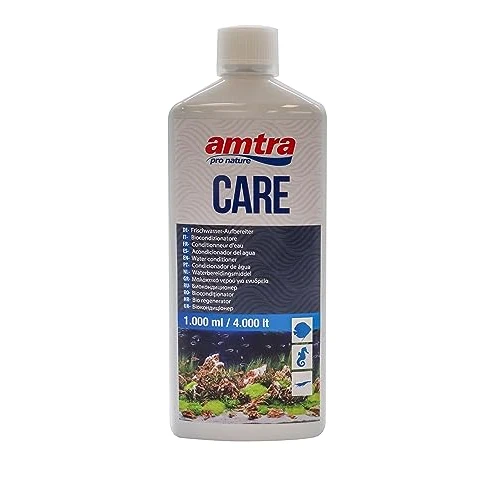 Oferta limitada: Amtra Care - Bioacondicionador Para Eliminar Cloro Y Metales Pesados Del Agua Del Grifo, Tratamiento De Agua De Acuario, Formato 1000 Ml de 19.39 € a 19.39 € (ahorro 0.00%)