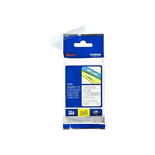 Offre limitée : Brother TZE-145 ruban d'étiquette Blanc sur transparent de 29.43 € à 22.50 € (24% de remise)