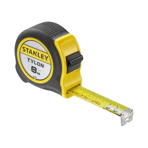 Stanley 0-30-657"Tylon" Tape Measure, Black/Yellow, 8 m/25 mm