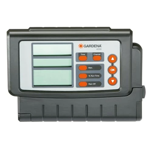 Offerta a tempo: Gardena Centralina Classic 4030: Computer di irrigazione per l'irrigazione automatica, grande display, per sino a 4 valvole (1283-20) - 36% da 79.56 € a 50.70 €