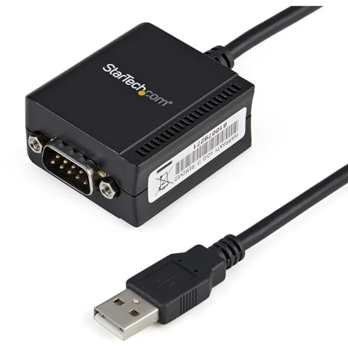 Offre limitée : StarTech.com Câble adaptateur de 1,80 m USB vers série DB9 RS232 - Chipset FTDI (ICUSB2321F) de 37.89 € à 37.89 € (0.00% de remise)