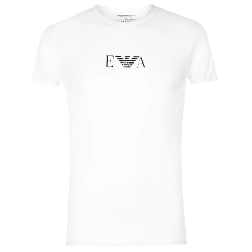 Emporio Armani Herren 111267cc715 Schlafanzugoberteil, Weiß (Bianco/Bianco 04710), M EU