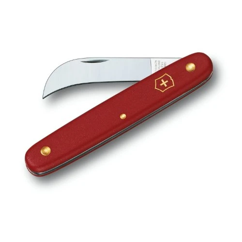 Victorinox Couteau à Crochet pour Outil de Poche Xs, Lame Courbe 51 mm, Blister, Rouge