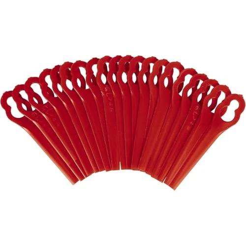 Zeitlich begrenztes Angebot: Einhell Original Trimmer-Ersatzmesser-Set, 20 Stk., 24 cm von 6.89 € auf 6.89 € (0.00% Rabatt)