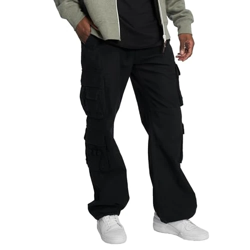 Brandit Pure Vintage Pants, Farbe: Black, Größe: S