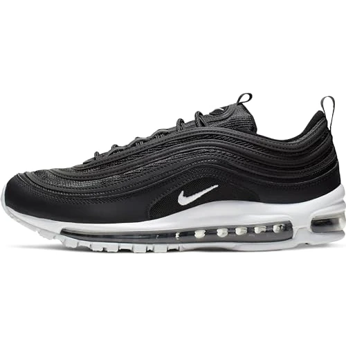 Zeitlich begrenztes Angebot: NIKE Herren Nike Air Max 97 Laufschuhe, Schwarz (Black/White 001), 48.5 EU von 299.99 € auf 108.17 € (63.94% Rabatt)