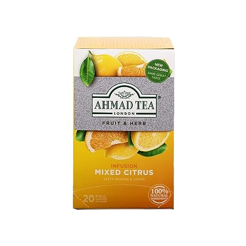 Limited offer: Ahmad Tea Herbal Tea, Mixed Berries & Hibiscus Teabags, 20 ct (Pack of 1) - Decaffeinated & Sugar-Free from 6.38 EUR to 3.15 EUR (save 51%)