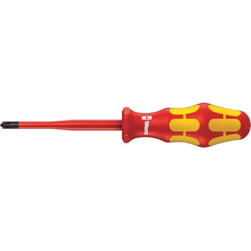 Oferta limitowana: Wera Kraftform Plus - seria 100 VDE, Izolowany śrubokręt szczelinowy 160i z końcówką laserową 165 iS PZ/S VDE PZ/S # 1 x 80 mm czerwony z 51.14 zł na 51.14 zł (oszczędź 0.00%)