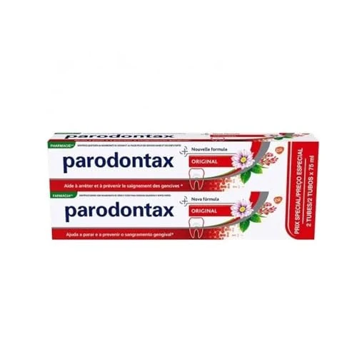 Limitiertes Angebot: Parodontax Fluoride Toothpaste { 2 x 75ml } | 75ml (2er Pack) von 10.70 EUR auf 10.70 EUR (Spare 0%)