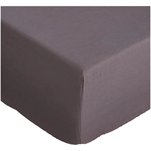 Today 201101 Cotton Fitted Sheet, Canon de Fusil, 140x190 cm