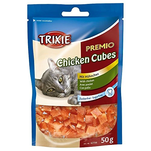 TRIXIE Premio Chicken Cubes, 50 g