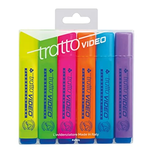 Offre limitee: TRATTO Video - Pochette 6 surligneurs assortis de 7.61 EUR a 7.61 EUR (economie 0%)