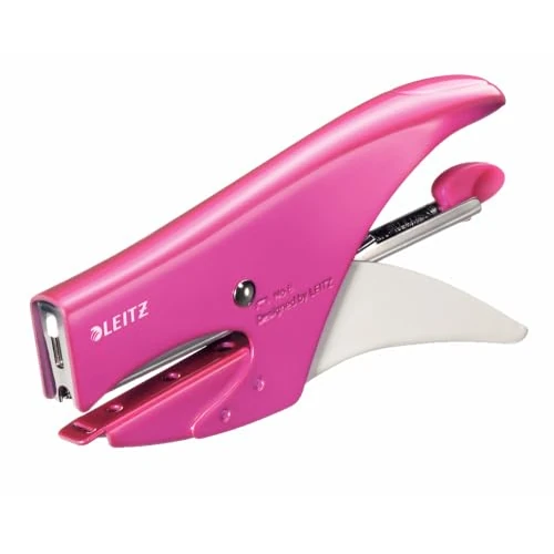 Offre limitée : Leitz 5547 Pince agrafeuse 15 feuilles Rose métallique de 14.60 EUR à 14.60 EUR (remise 0%)