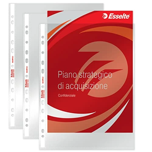 Tijdelijke aanbieding: Esselte Copy Safe De Luxe brochurehoes, transparant, voor documenten 100 enveloppen 22x30 Glanzend PP van 18.12 € naar 18.12 € (0.00% korting)