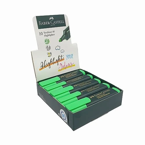Tijdelijke aanbieding: Faber-Castell 48-63 tekst liner - groen (10 stuks) van 12.71 € naar 12.71 € (0.00% korting)