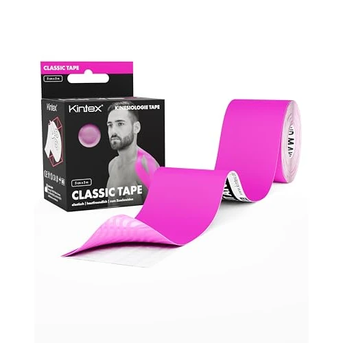 Limited-time offer: Kintex Kinesiology Tape Classic Pink 5 cm x 5 m – Sports & Therapy | Waterproof, elastic and skin-friendly - ideal for sports, physiotherapy, muscle, fascia, joint and lymphatic applications from 17.82 £ to 17.82 £ (save 0.00%)