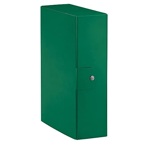 Esselte C28 EUROBOX Project Folder 25 x 35 cm Spine 8 cm Green (Pack of 1)