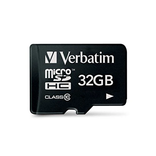 Offerta a tempo: Verbatim Scheda di memoria microSDHC Premium I 32 GB I Scheda SD per video full HD I Scheda di memoria nera resistente all’acqua e agli urti I Scheda SD per fotocamera smartphone tablet - 0% da 16.47 € a 16.47 €
