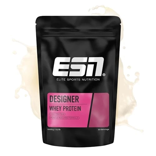 Offerta a tempo: ESN Designer Whey Protein, Naturale, 1000g, Whey Proteine in Polvere - 0.00% da 50.90 € a 50.90 €