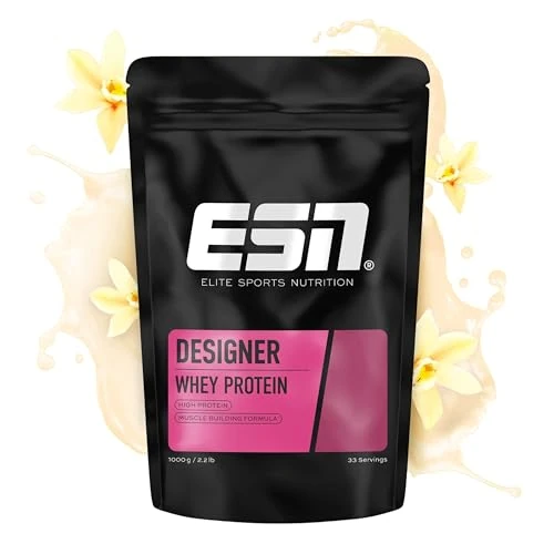 ESN Designer Whey Protein Pulver, wanilia, 1kg (1 opakowanie)