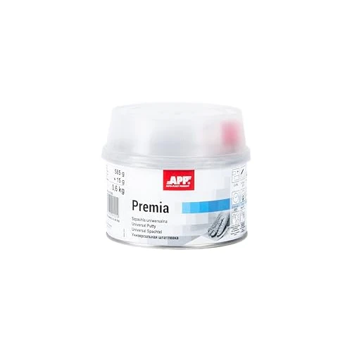 Zeitlich begrenztes Angebot: APP Premia Universal Polyester Spachtelmasse mit Härter | Auto Spachtelmasse | Kfz spachtelmasse | Hellgelb | 600 g von 16.68 € auf 16.68 € (0.00% Rabatt)