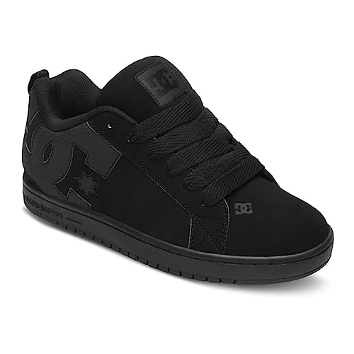 Limited-time offer: DC Shoes Men's Pure-Shoes Skateboarding, Black Black Pirate Black, 14 UK from 185.00 £ to 46.99 £ (save 74.6%)