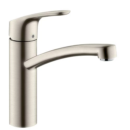 Tijdelijke aanbieding: Hansgrohe 31806800 Focus Keukenkraan Zonder Slangenbox, 360 ° Draaibaar, Hoge Uitloop 160 mm, RVS Afwerking,Roestvrij Staal van 130.15 € naar 130.15 € (0.00% korting)
