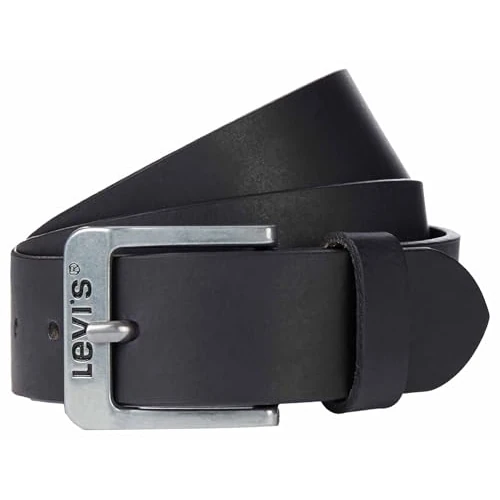 Levi's Unisex Free Gürtel, Schwarz (Black), 90 cm (Herstellergröße: 90)