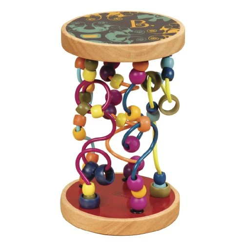 Zeitlich begrenztes Angebot: B. toys - A-Maze - Loopty Loo - Perlenlabyrinth - Hölzernes Drahtlabyrinth - 47 Perlen & 5 Labyrinthe - Klassisches Spielzeug für Babys, Kleinkinder, Kinder - 18 Monate + von 17.99 € auf 17.99 € (0.0% Rabatt)