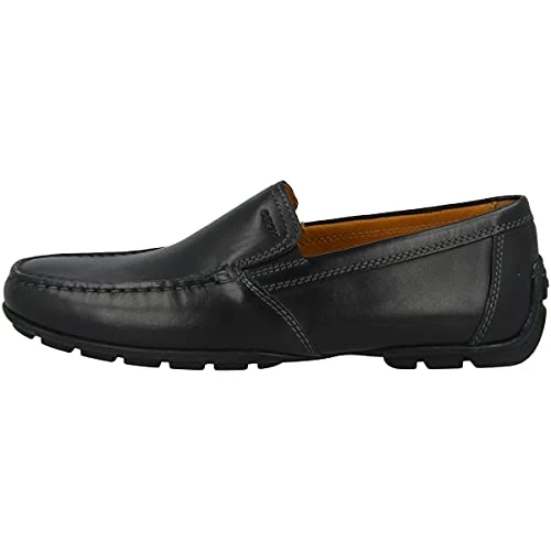 Offerta a tempo: Geox U Moner V, Mocassini Uomo, Nero, 44 EU - 45% da 129.90 € a 70.99 €
