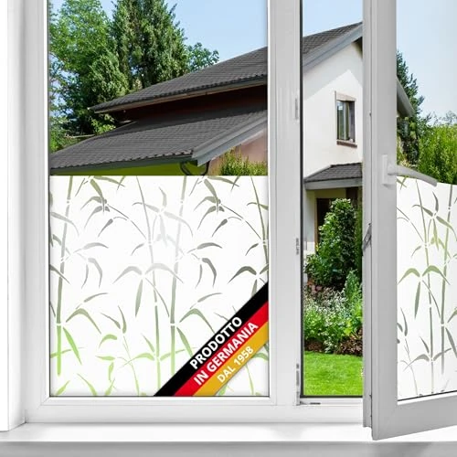 d-c-fix raamfolie anti inkijk Bamboe statisch 45 cm x 1,5 m - privacy window film raam glas folie