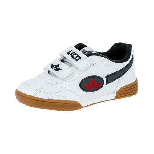 Lico Unisex Kinder Bernie V Hallenschuhe, Weiß Marine, 33 EU
