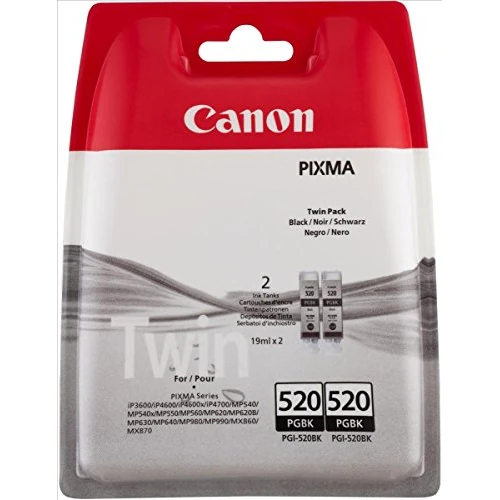 Offerta a tempo: Canon PGI-35 TWIN Pacchetto di 2 Cartucce d'inchiostro (2x Nero) Certificato (Imballaggi in plastica obsoleti 2018) - 37% da 22.03 € a 13.95 €