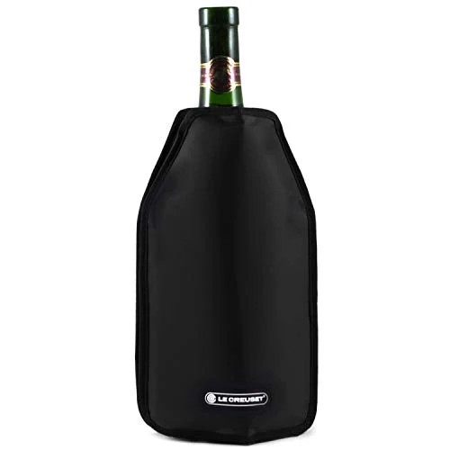 Offerta a tempo: Le Creuset Rinfresca Vino WA-126 Borsa Termica per Bottiglie di Vino o di Champagne, Tessuto Idrorepellente, Nero, 59142010006068 - 43% da 31.00 € a 17.66 €