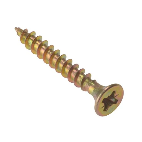 Offerta a tempo: Bargainscrews - Confezione da 200 viti multiuso, ideali per essere impiegate su pannelli truciolari, MDF, PVC e legno 3.5 x 35mm - 0.00% da 2.56 € a 2.56 €
